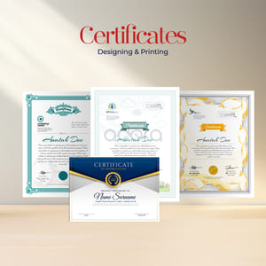Certificate Printing Dubai