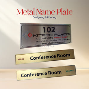 Metal Name Plates