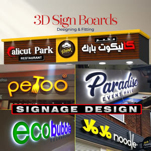 Signboard and Signage Dubai