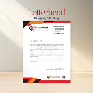 Letterhead Printing in Dubai